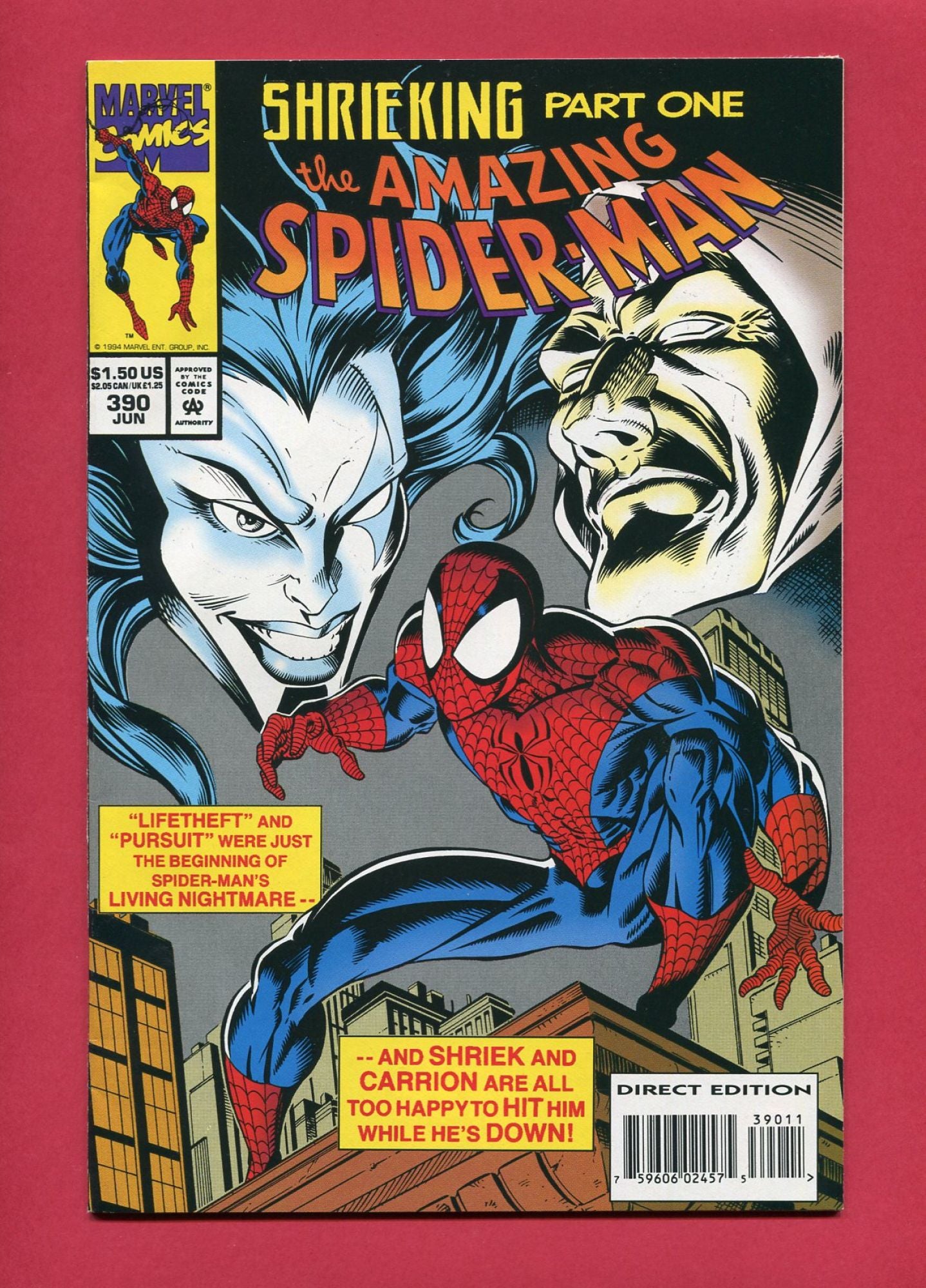 Amazing Spider-Man #390 (Jun 1994), 8.5 VF+