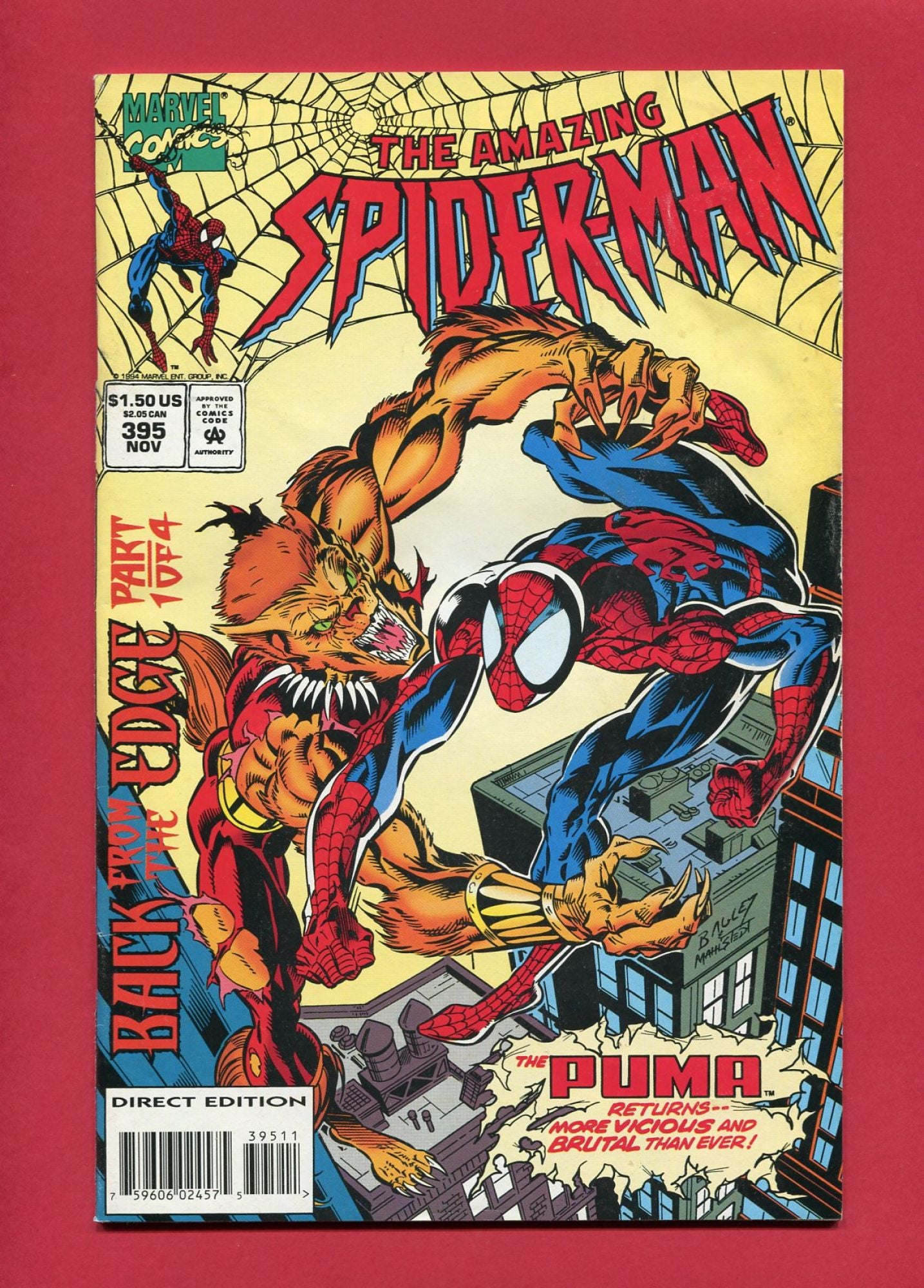 Amazing Spider-Man #395 (Nov 1994), 6.5 FN+