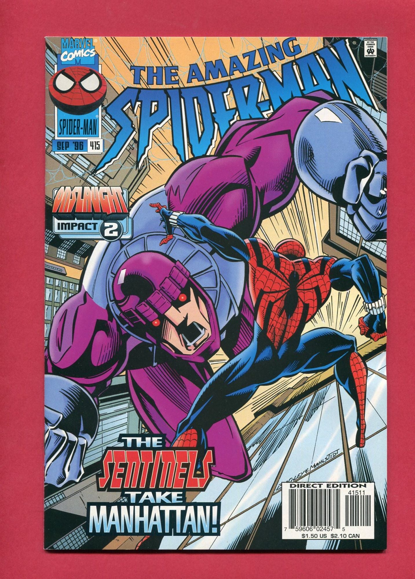 Amazing Spider-Man #415 (Sep 1996), 9.2 NM-