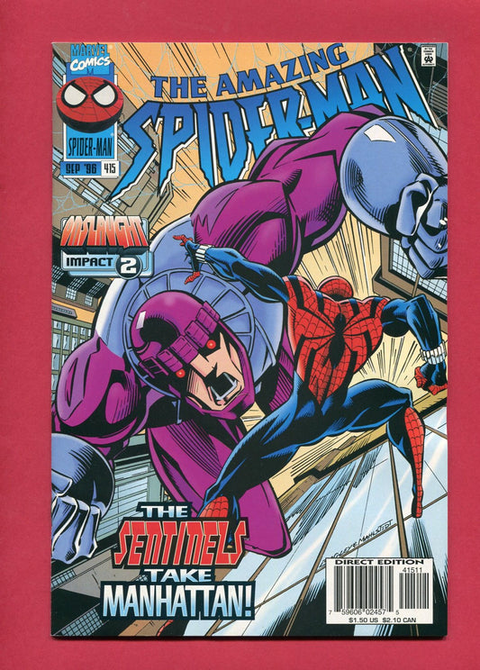 Amazing Spider-Man #415 (Sep 1996), 9.2 NM-