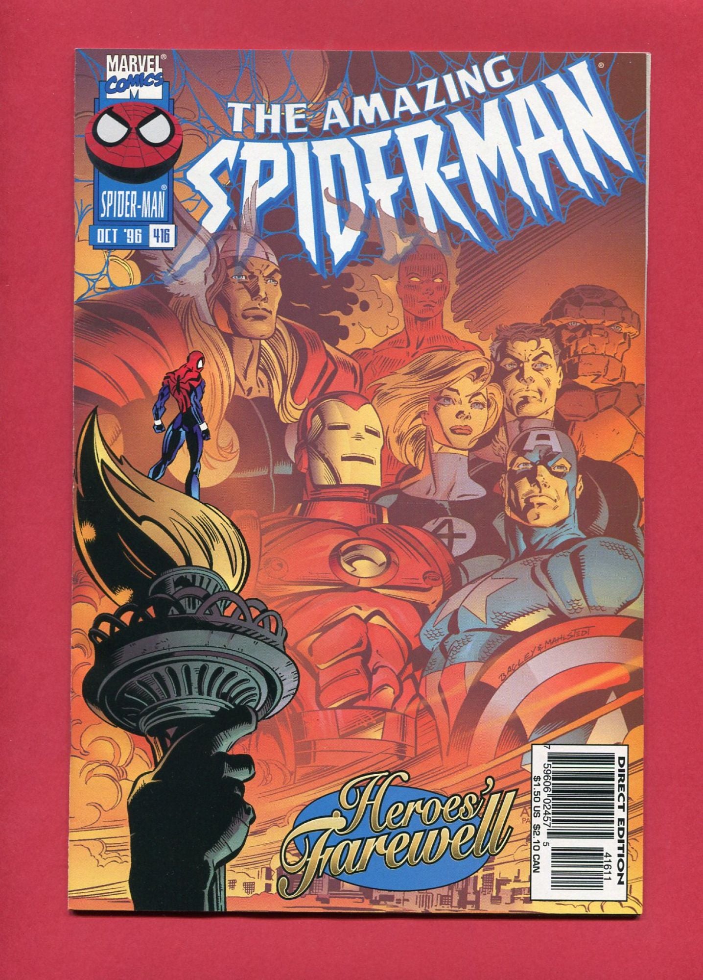 Amazing Spider-Man #416 (Oct 1996), 9.2 NM-
