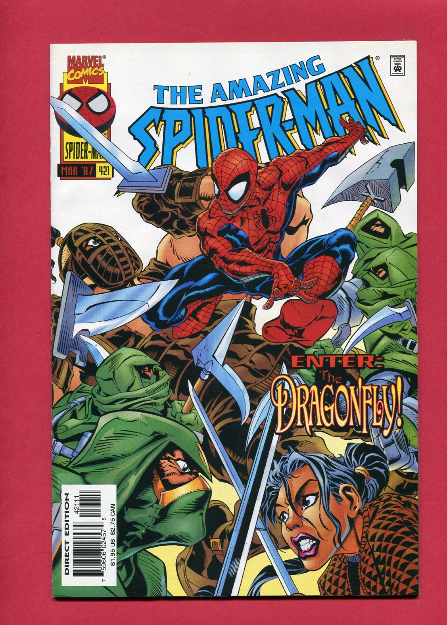 Amazing Spider-Man #421 (Mar 1997), 9.2 NM-