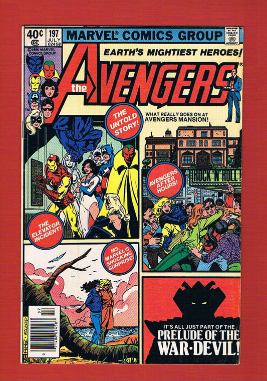Avengers #197 (Jul 1980), 7.0 FN/VF Newsstand