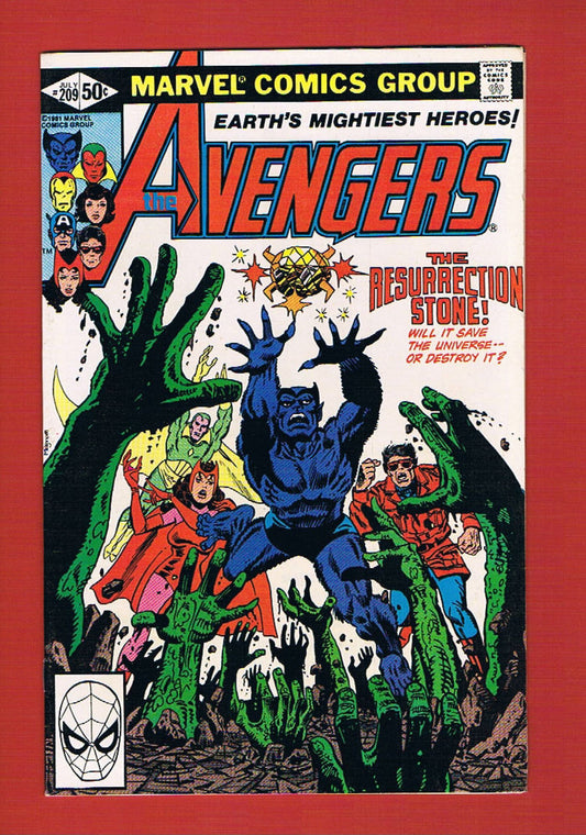 Avengers #209 (Jul 1981), 8.5 VF+