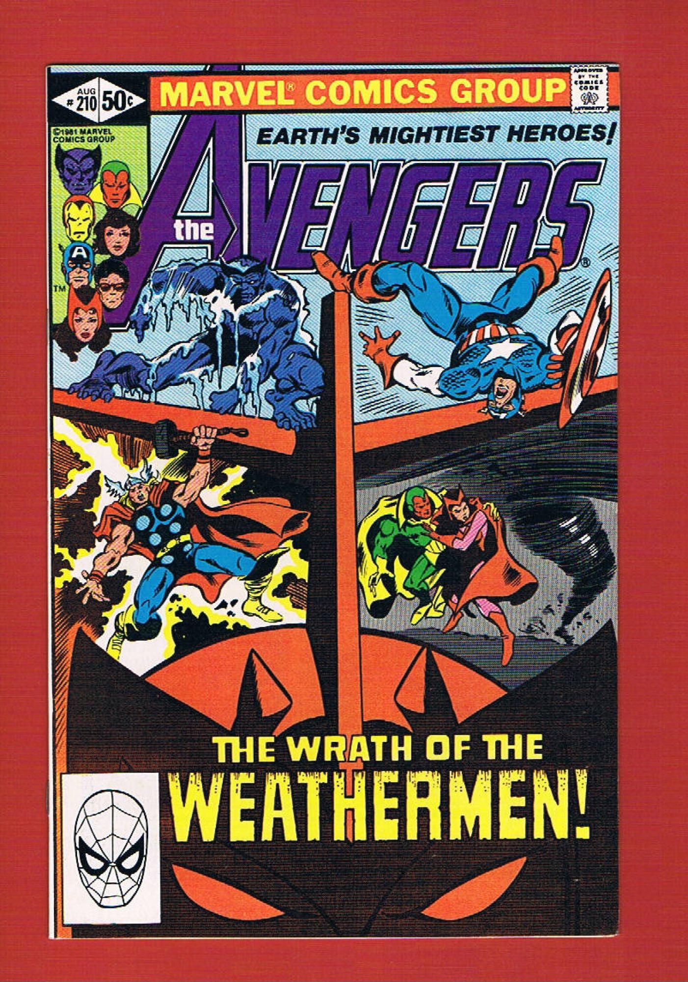 Avengers #210 (Aug 1981), 9.2 NM-