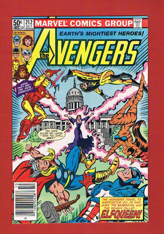 Avengers #212 (Oct 1981), 9.2 NM- Newsstand