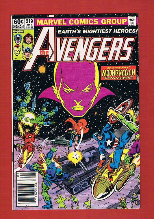 Avengers #219 (May 1982), 9.2 NM- Newsstand