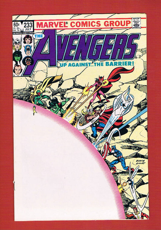 Avengers #233 (Jul 1983), 9.2 NM-