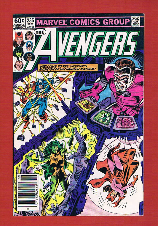 Avengers #235 (Sep 1983), 8.5 VF+ Newsstand