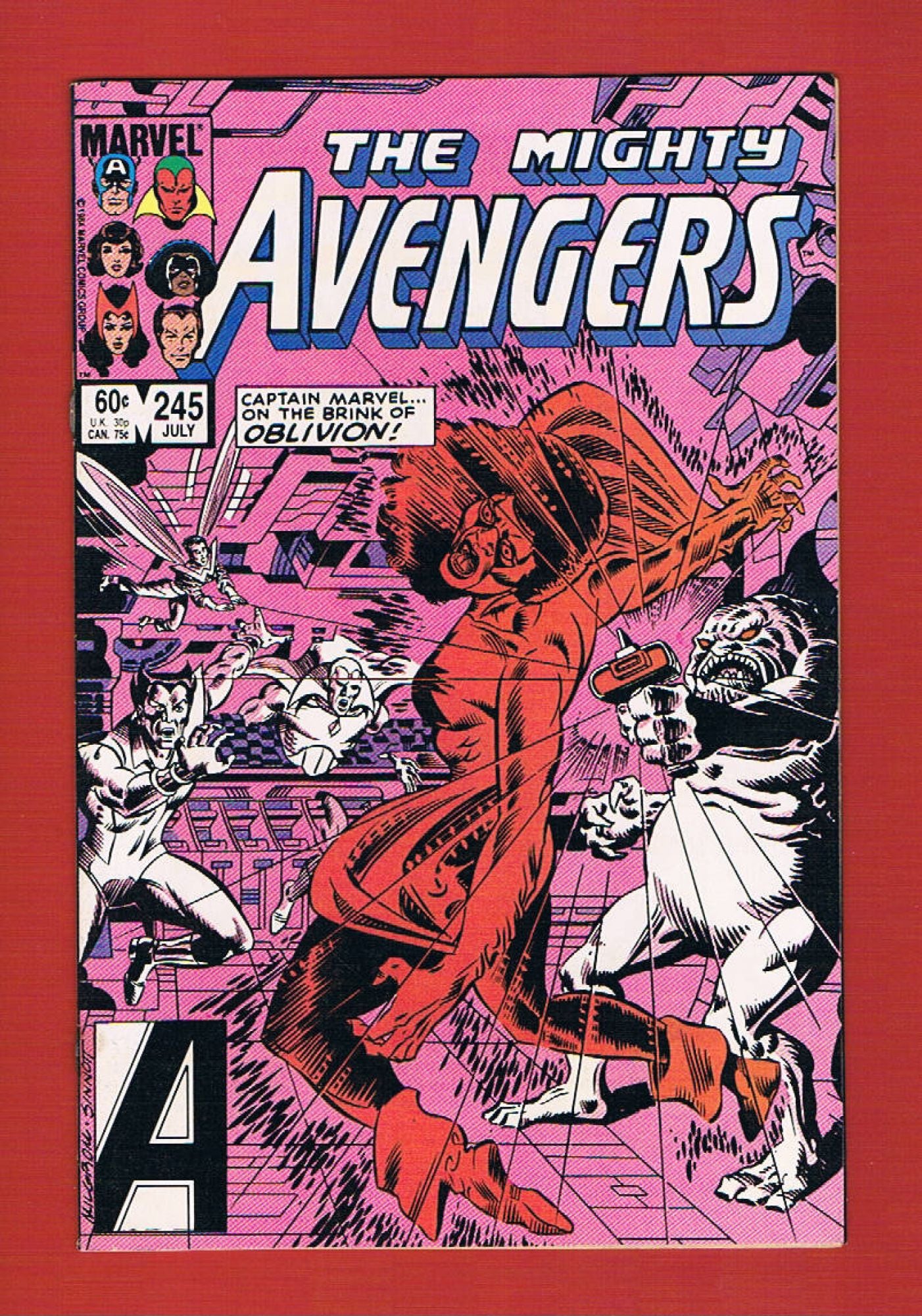 Avengers #245 (Jul 1984), 7.5 VF-