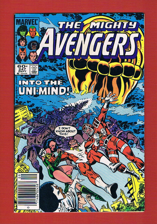Avengers #247 (Sep 1984), 8.0 VF Newsstand