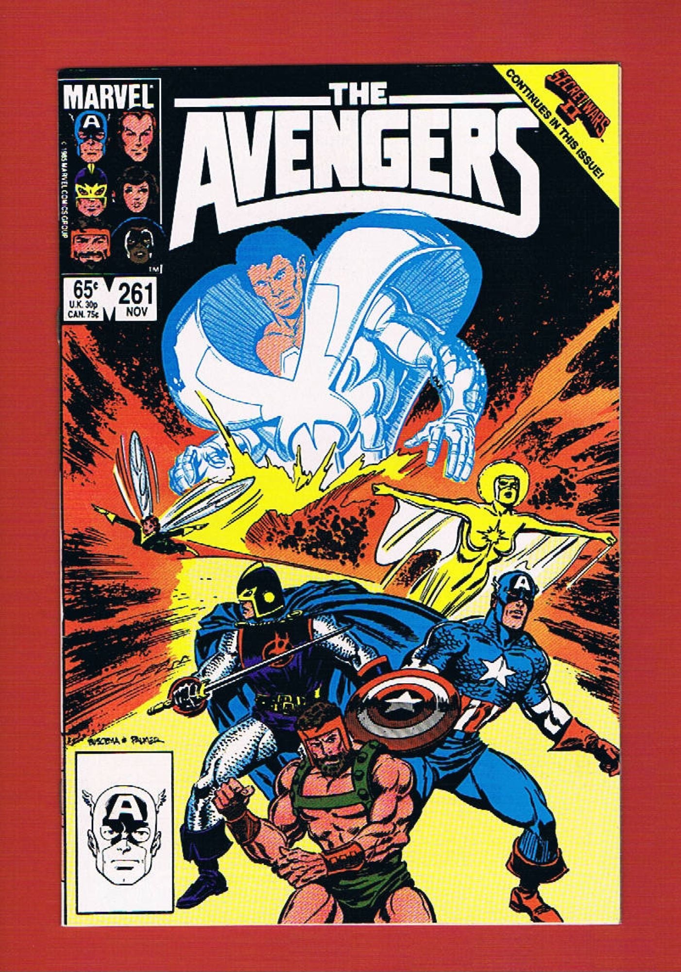 Avengers #261 (Nov 1985), 9.2 NM-