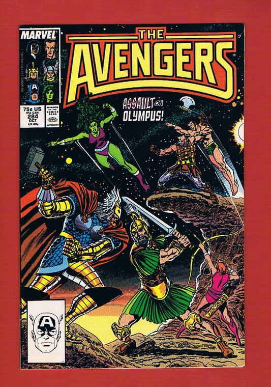 Avengers #284 (Oct 1987), 9.2 NM-