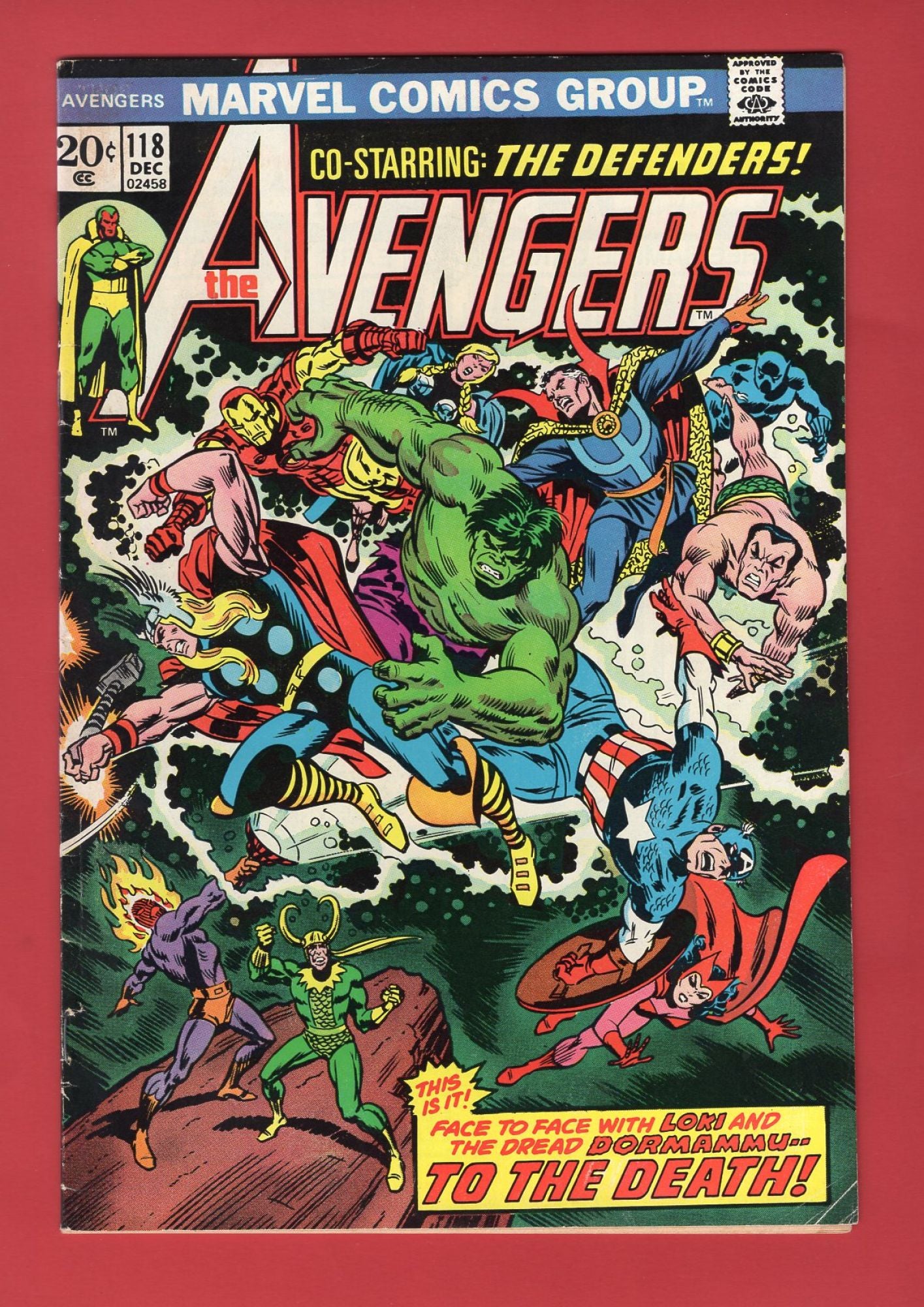 Avengers #118 (Dec 1973), 6.5 FN+