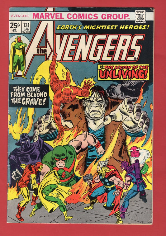 Avengers #131 (Jan 1975), 6.0 FN