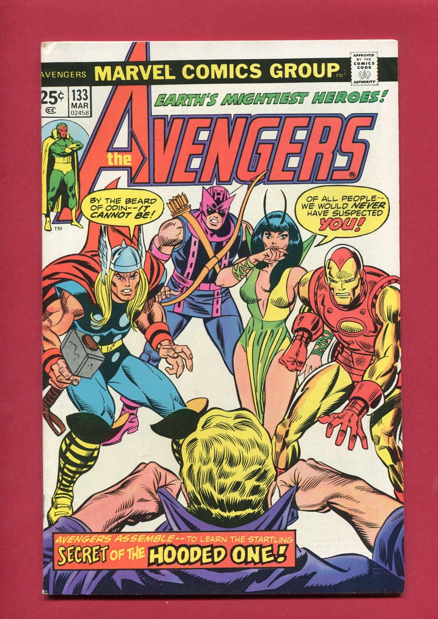 Avengers #133 (Mar 1975), 7.0 FN/VF
