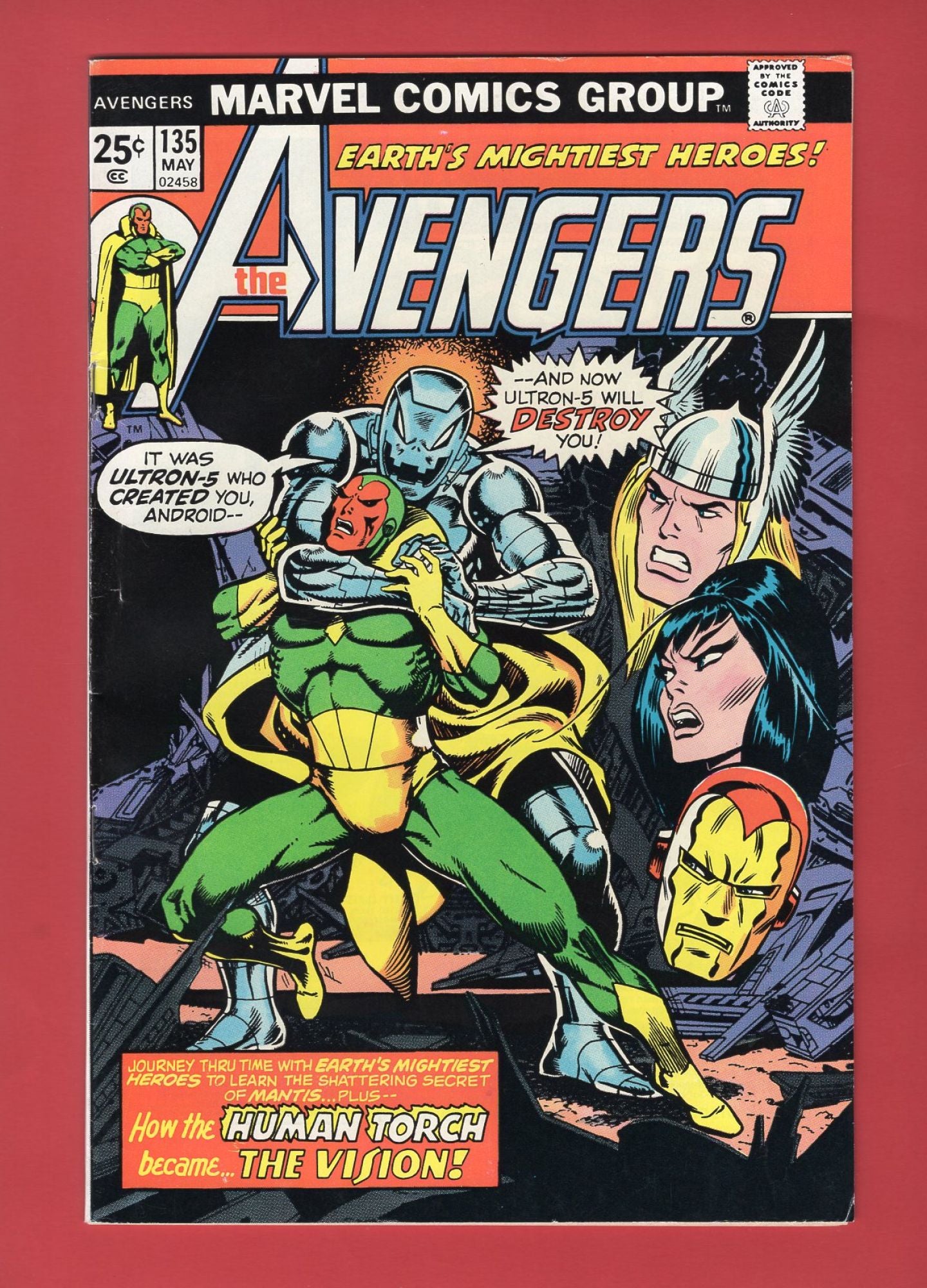 Avengers #135 (May 1975), 6.0 FN