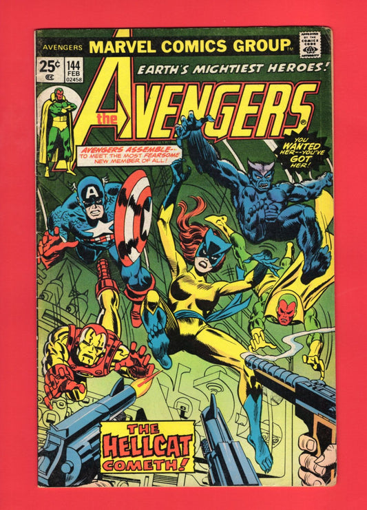 Avengers #144 (Feb 1976), 4.5 VG+