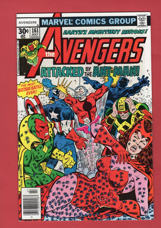 Avengers #161 (Jul 1977), 8.0 VF Newsstand