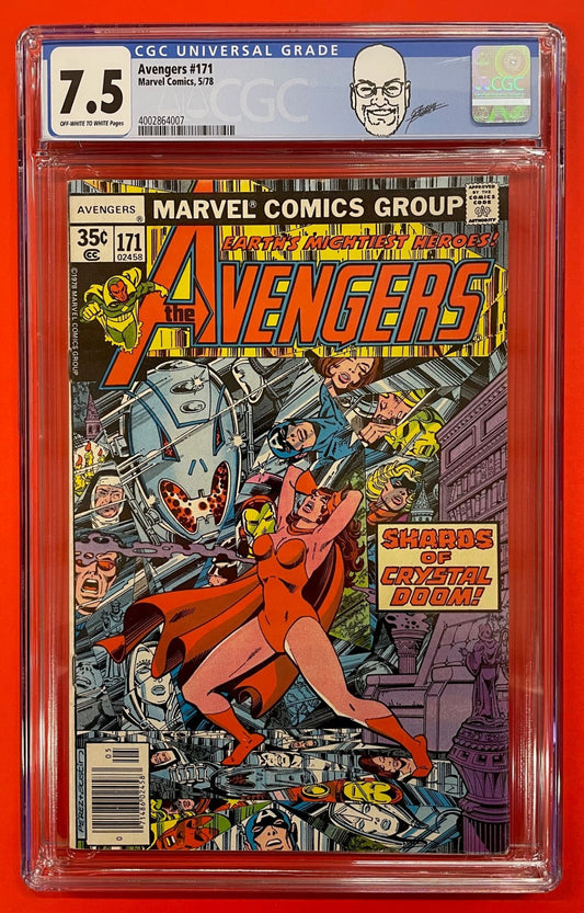 Avengers #171 (May 1978), 7.5 VF- CGC Blue Label