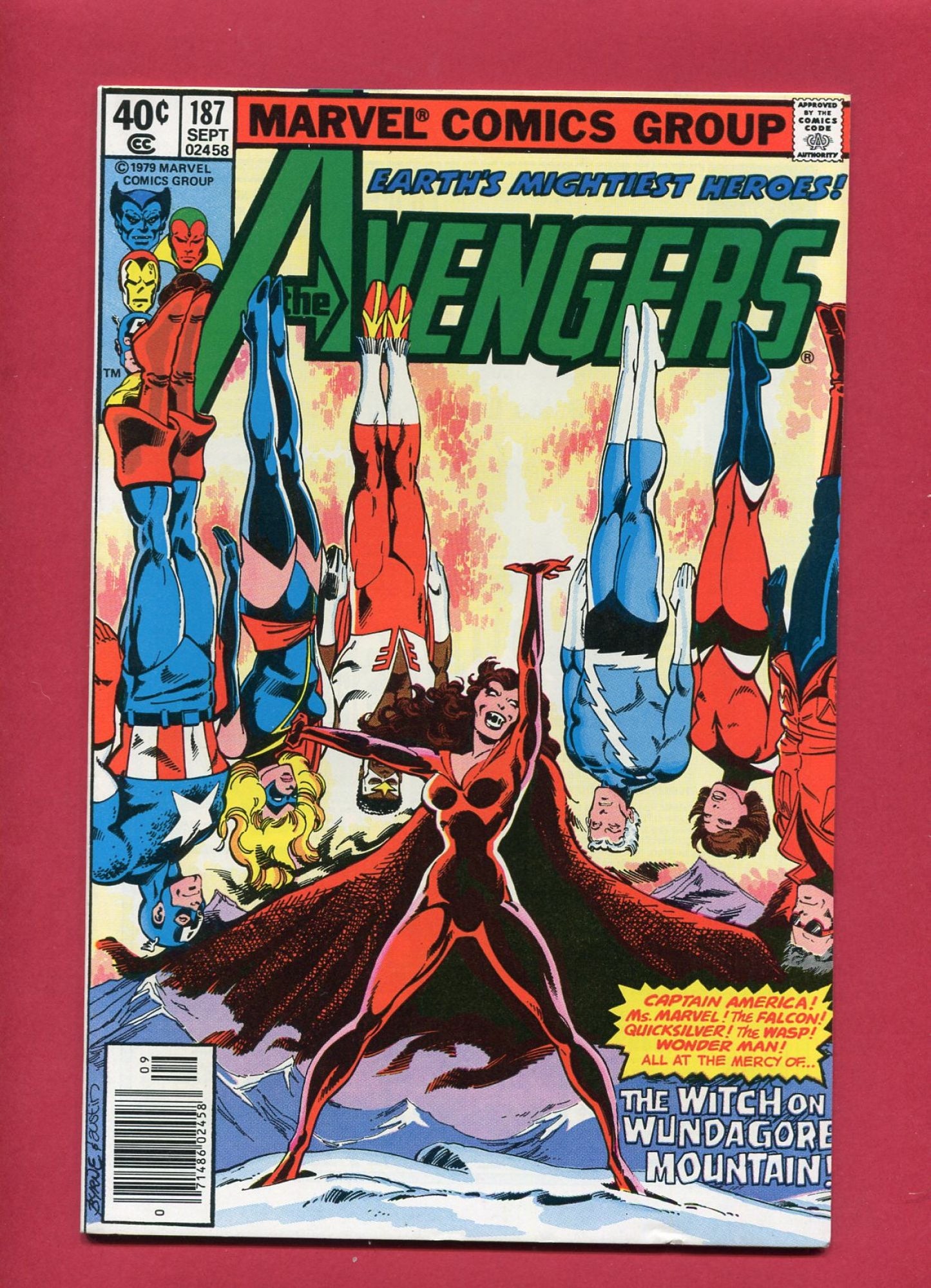 Avengers #187 (Sep 1979), 9.2 NM- Newsstand
