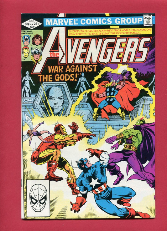 Avengers #220 (Jun 1982), 8.5 VF+