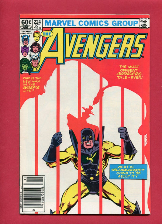 Avengers #224 (Oct 1982), 7.5 VF-