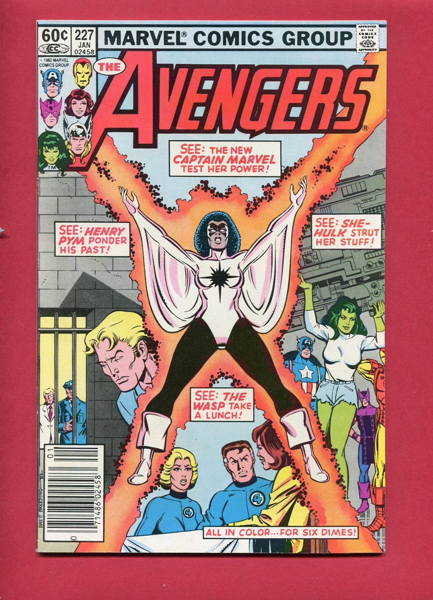 Avengers #227 (Jan 1983), 8.0 VF Newsstand