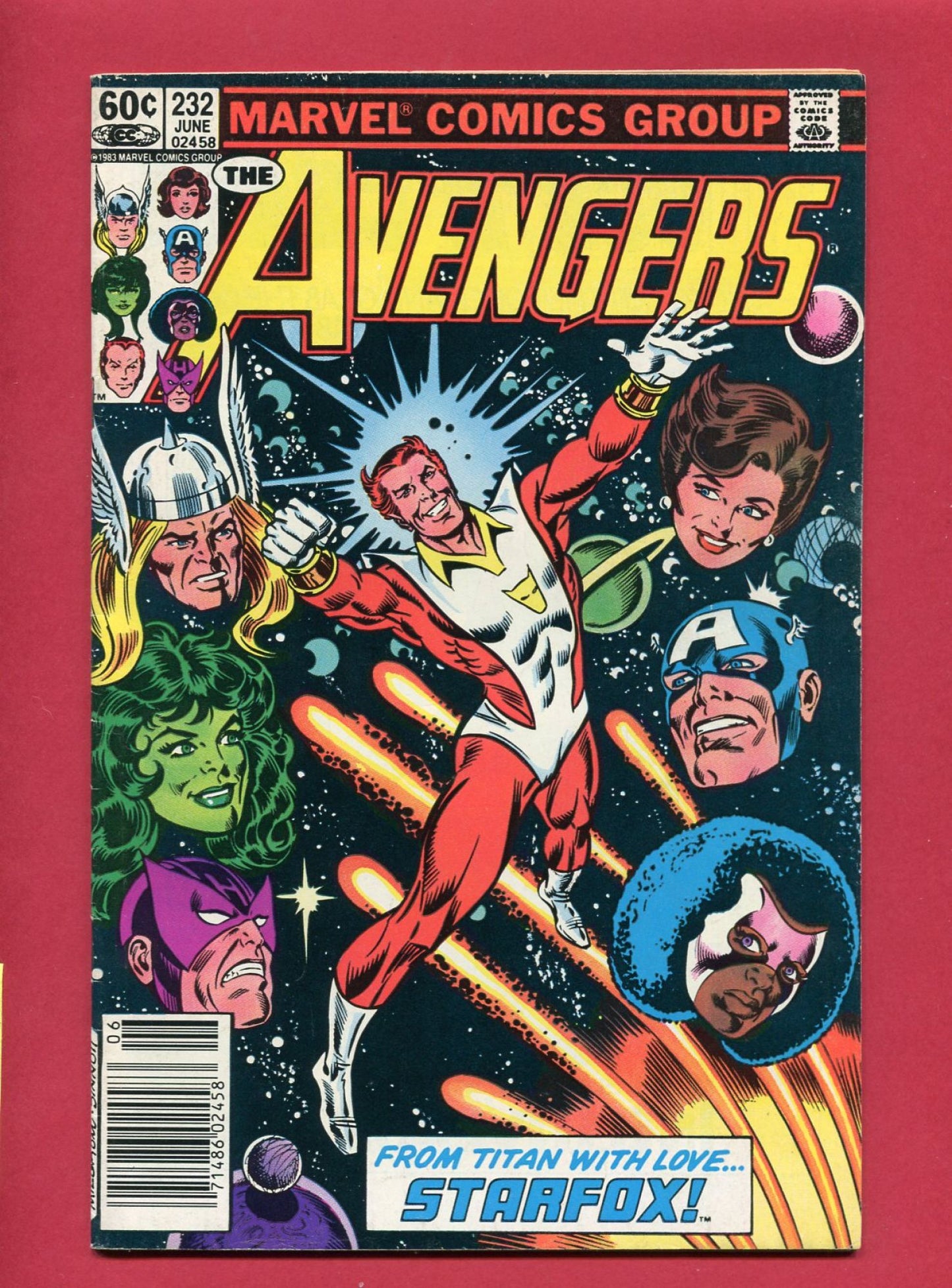 Avengers #232 (Jun 1983), 6.5 FN+ Newsstand