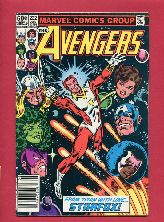 Avengers #232 (Jun 1983), 6.5 FN+ Newsstand