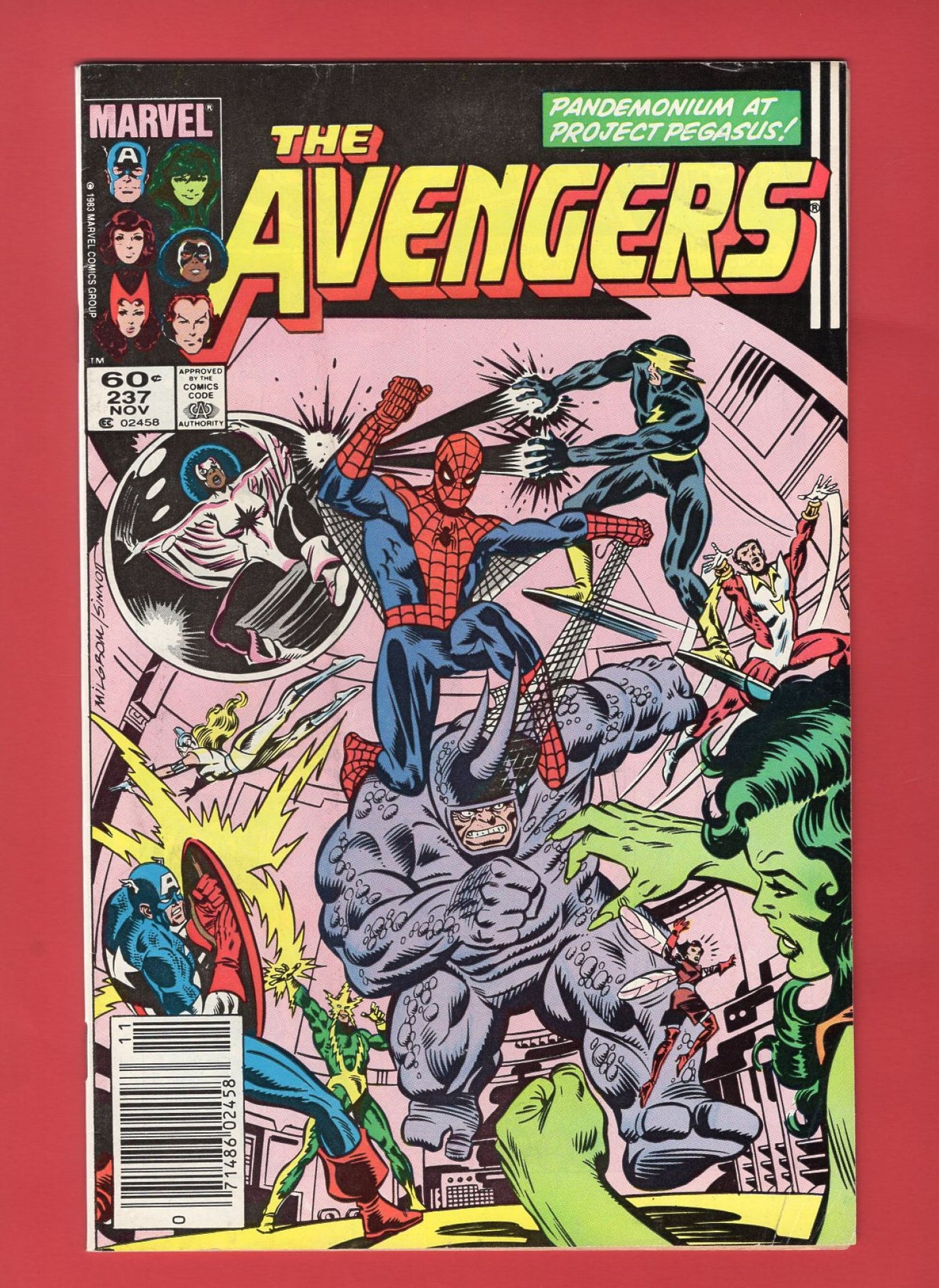 Avengers #237 (Nov 1983), 6.5 FN+ Newsstand