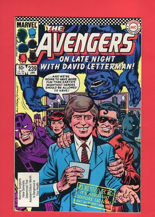 Avengers #239 (Jan 1984) 8.5 VF+