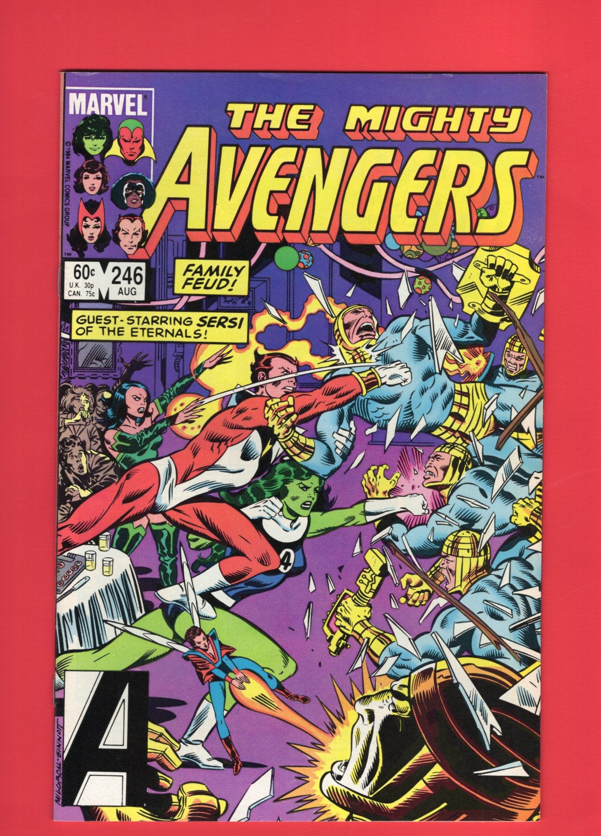 Avengers #246 (Aug 1984) 8.0 VF