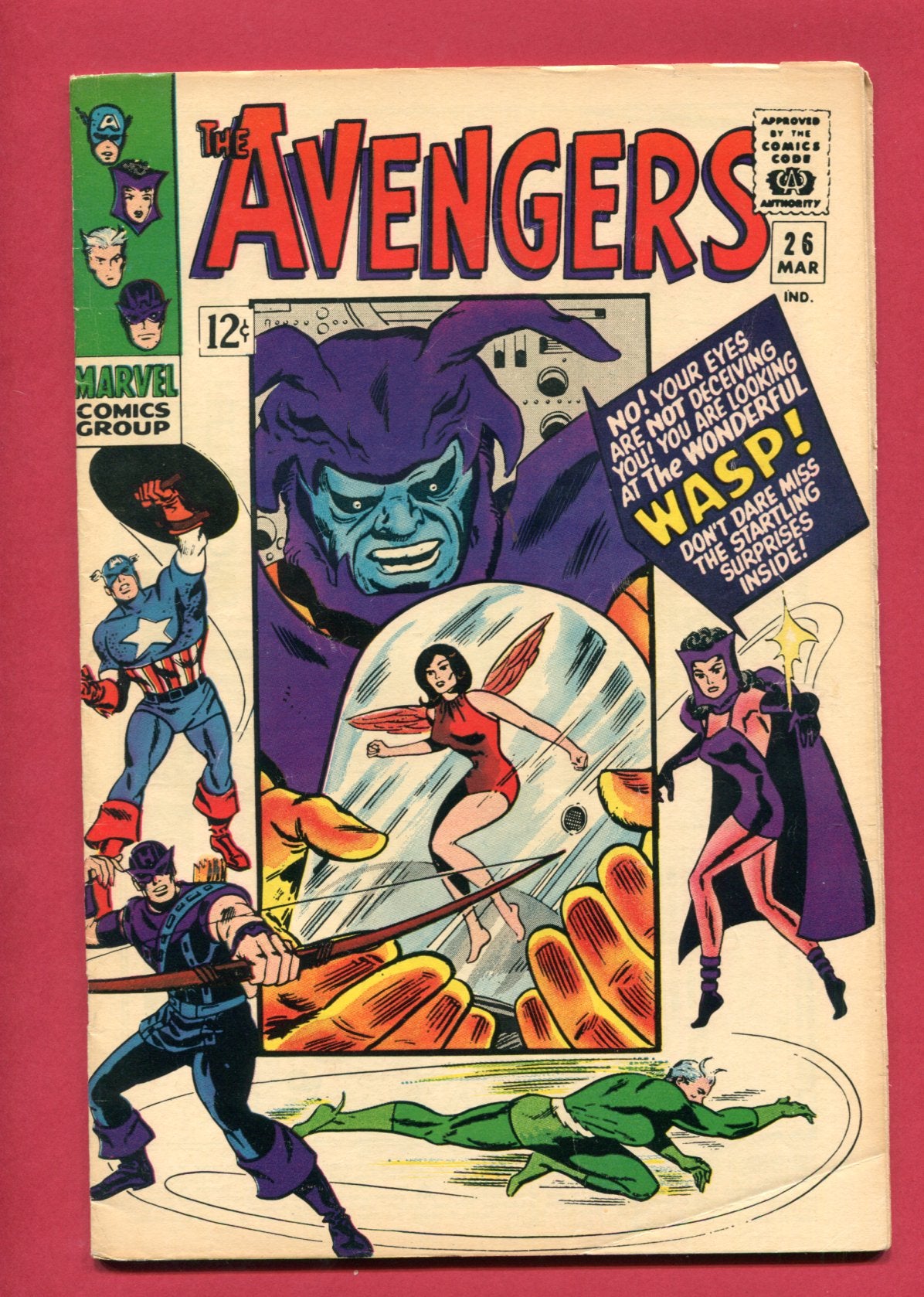 Avengers #26 (Mar 1966) 6.0 FN
