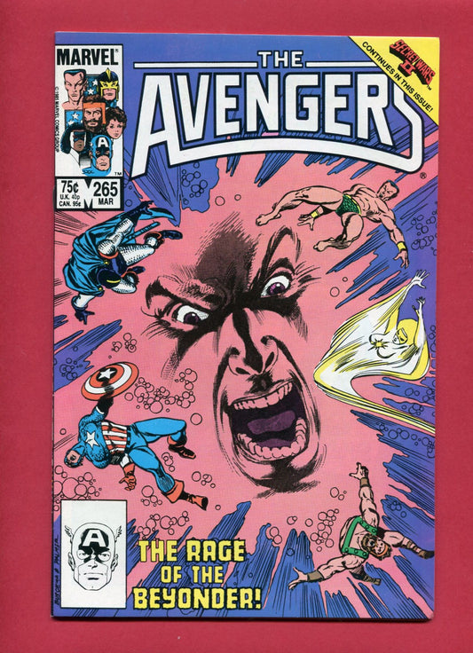 Avengers #265 (Mar 1986), 8.5 VF+