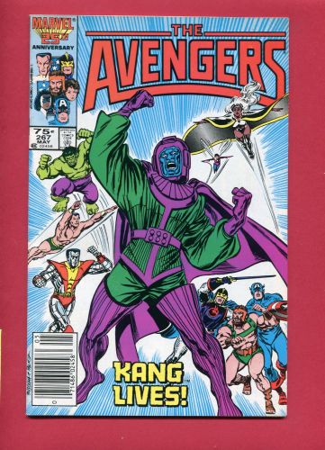 Avengers #267 (May 1986), 8.5 VF+ Newsstand