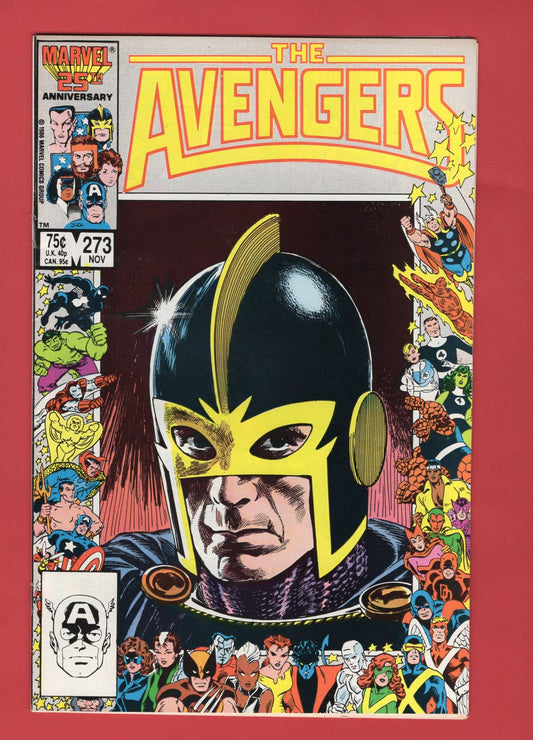 Avengers #273 (Nov 1986), 8.5 VF+