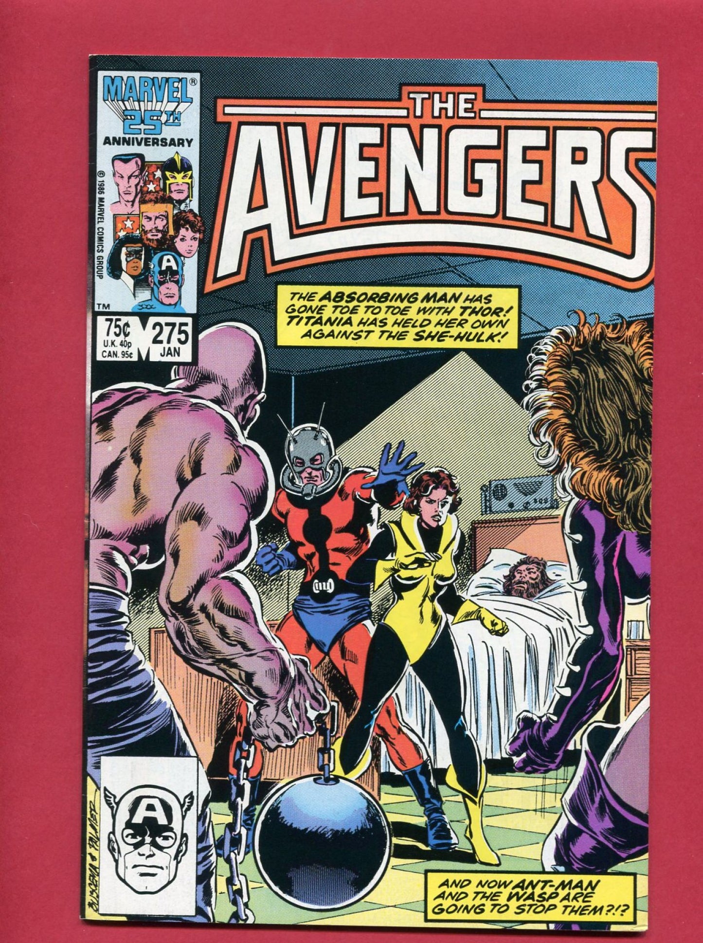 Avengers #275 (Jan 1987), 7.5 VF-