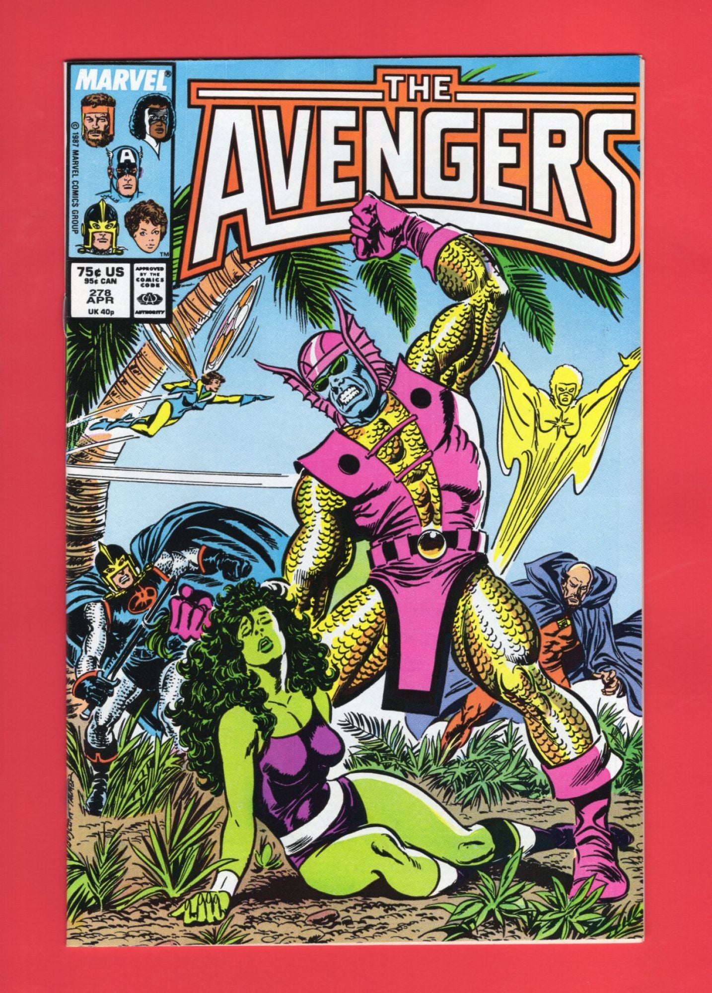 Avengers #278 (Apr 1987), 9.2 NM-
