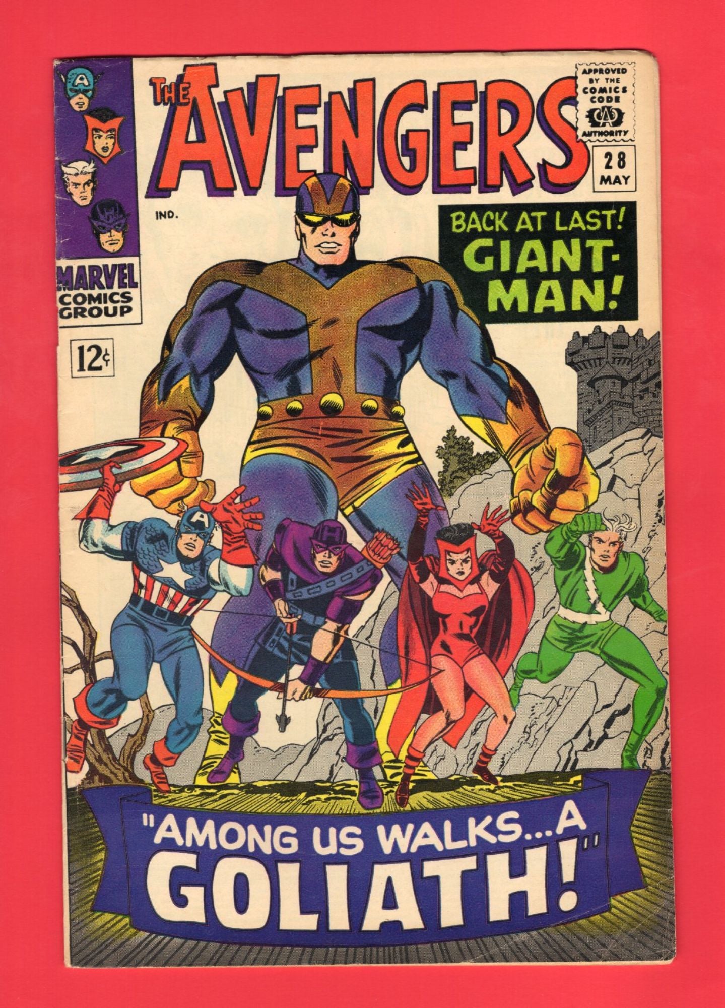 Avengers #28 (May 1966), 5.5 FN-