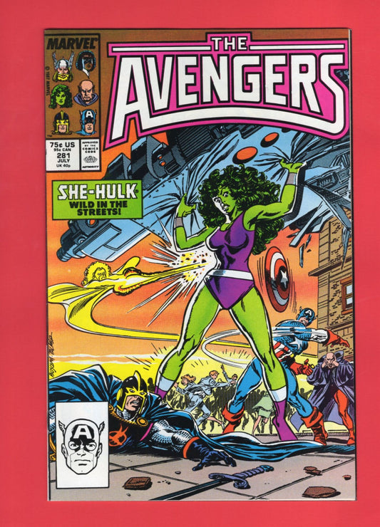 Avengers #281 (Jul 1987), 9.2 NM-