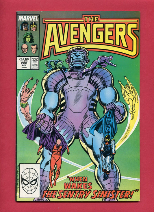 Avengers #288 (Feb 1988), 8.5 VF+