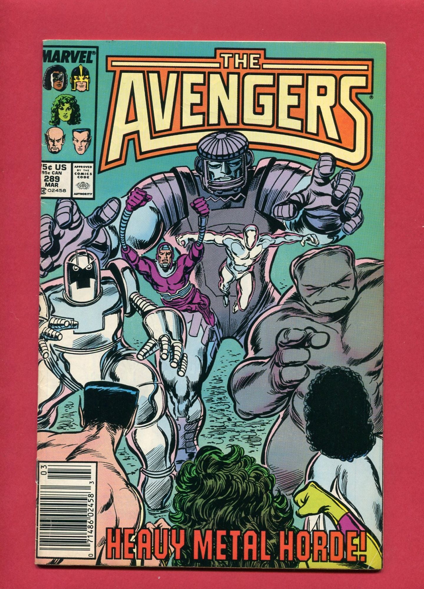 Avengers #289 (Mar 1988), 6.5 FN+ Newsstand
