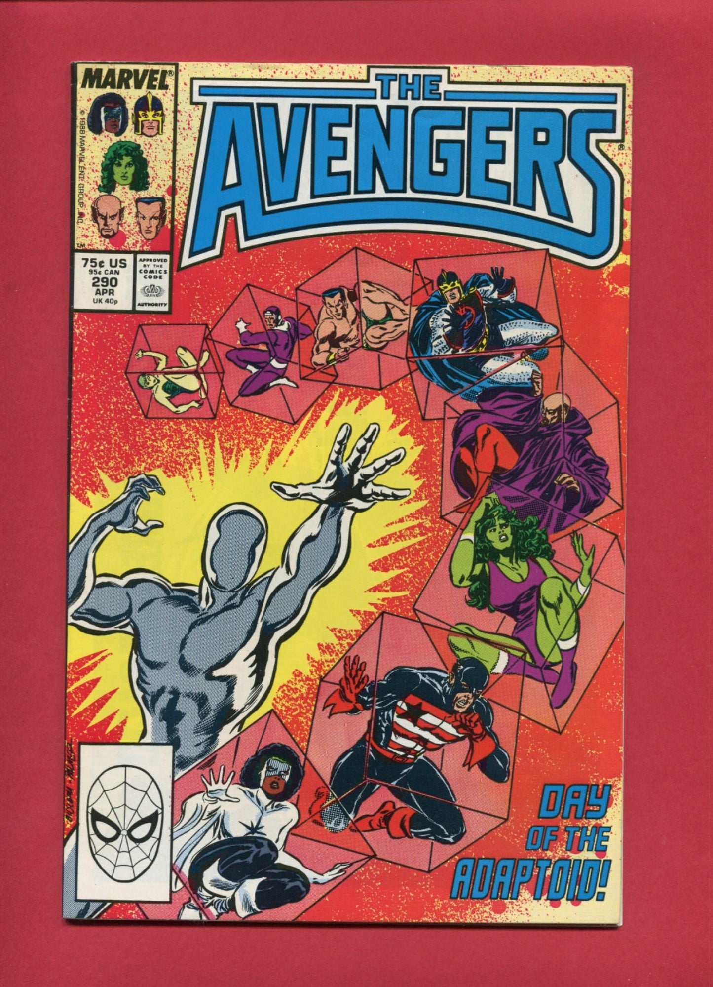 Avengers #290 (Apr 1988), 7.0 FN/VF