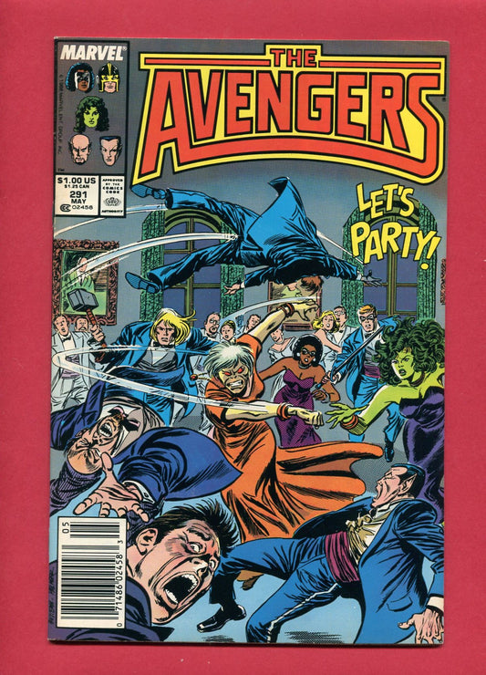 Avengers #291 (May 1988), 8.0 VF Newsstand