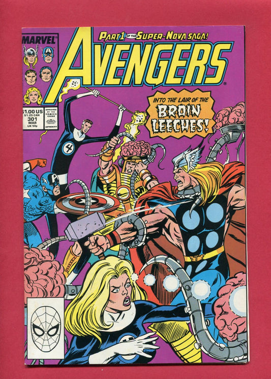 Avengers #301 (Mar 1989), 8.0 VF
