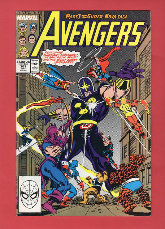 Avengers #303 (May 1989), 8.0 VF