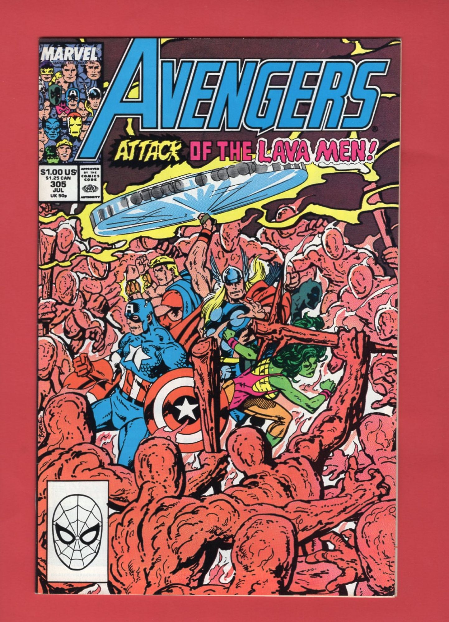 Avengers #305 (Jul 1989), 8.0 VF