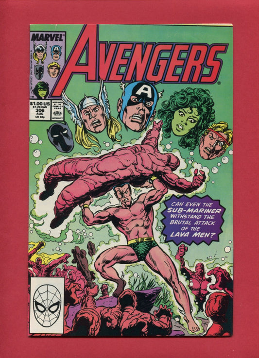 Avengers #306 (Aug 1989), 7.5 VF-