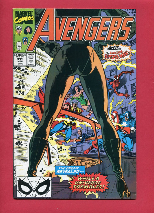 Avengers #315 (Mar 1990), 8.0 VF